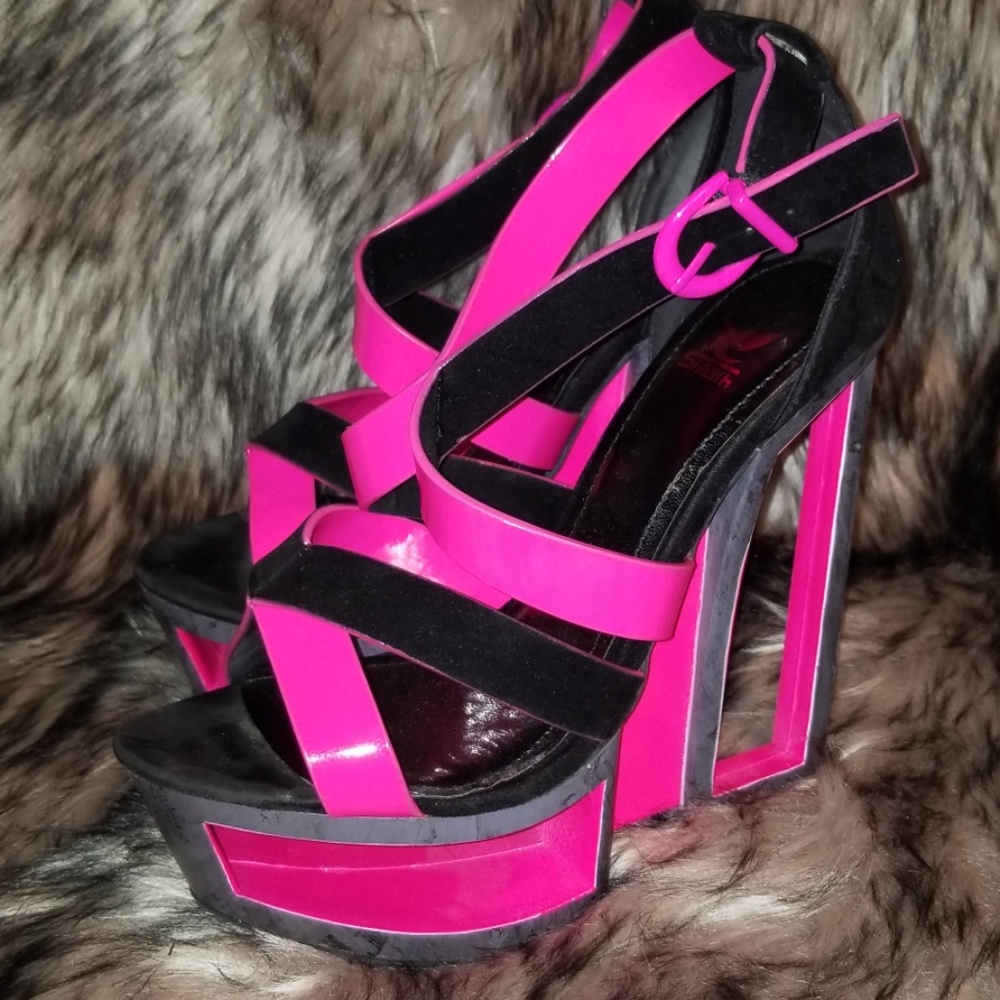 Shiekh Neon Pink Heels
